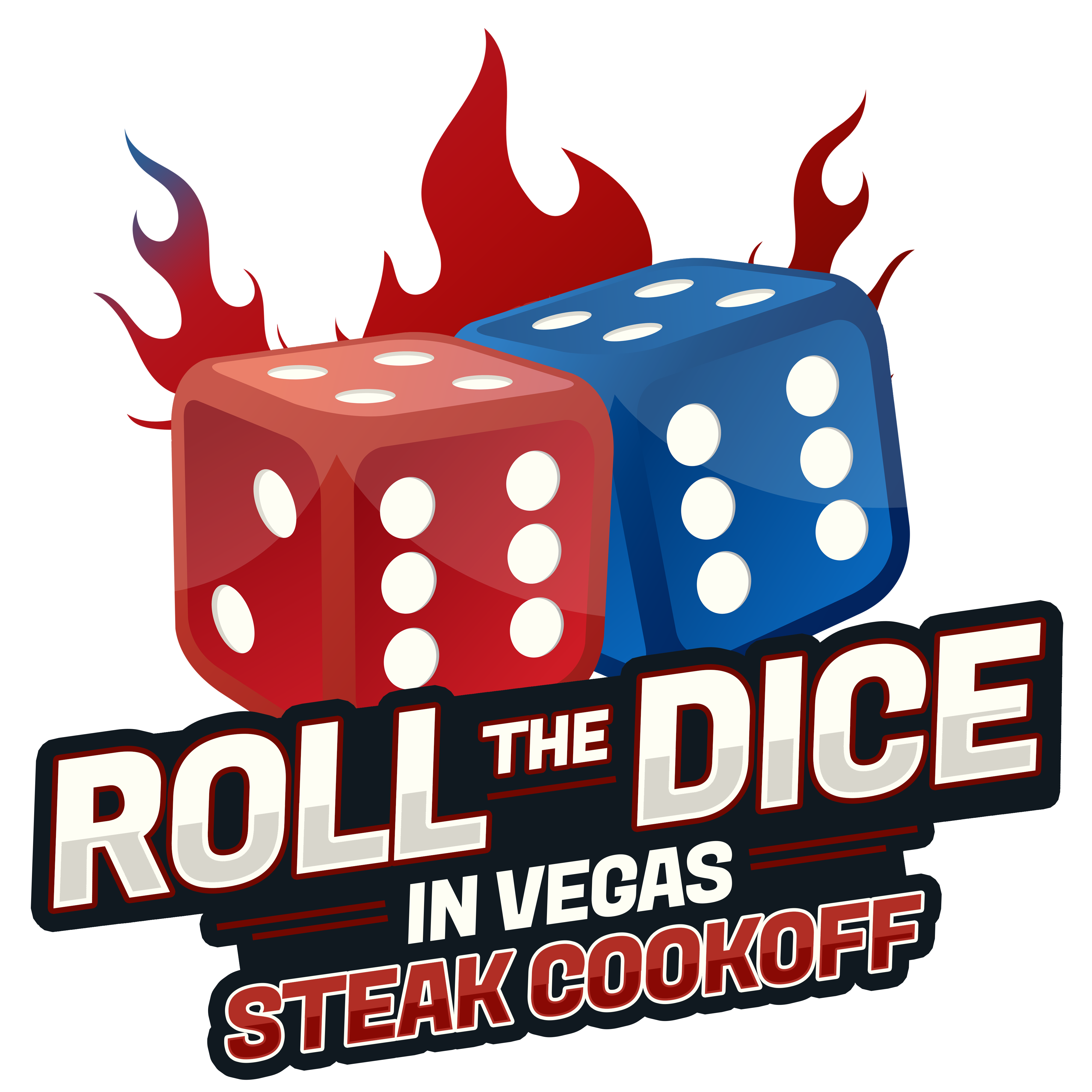 Roll the Dice in Vegas Logo.